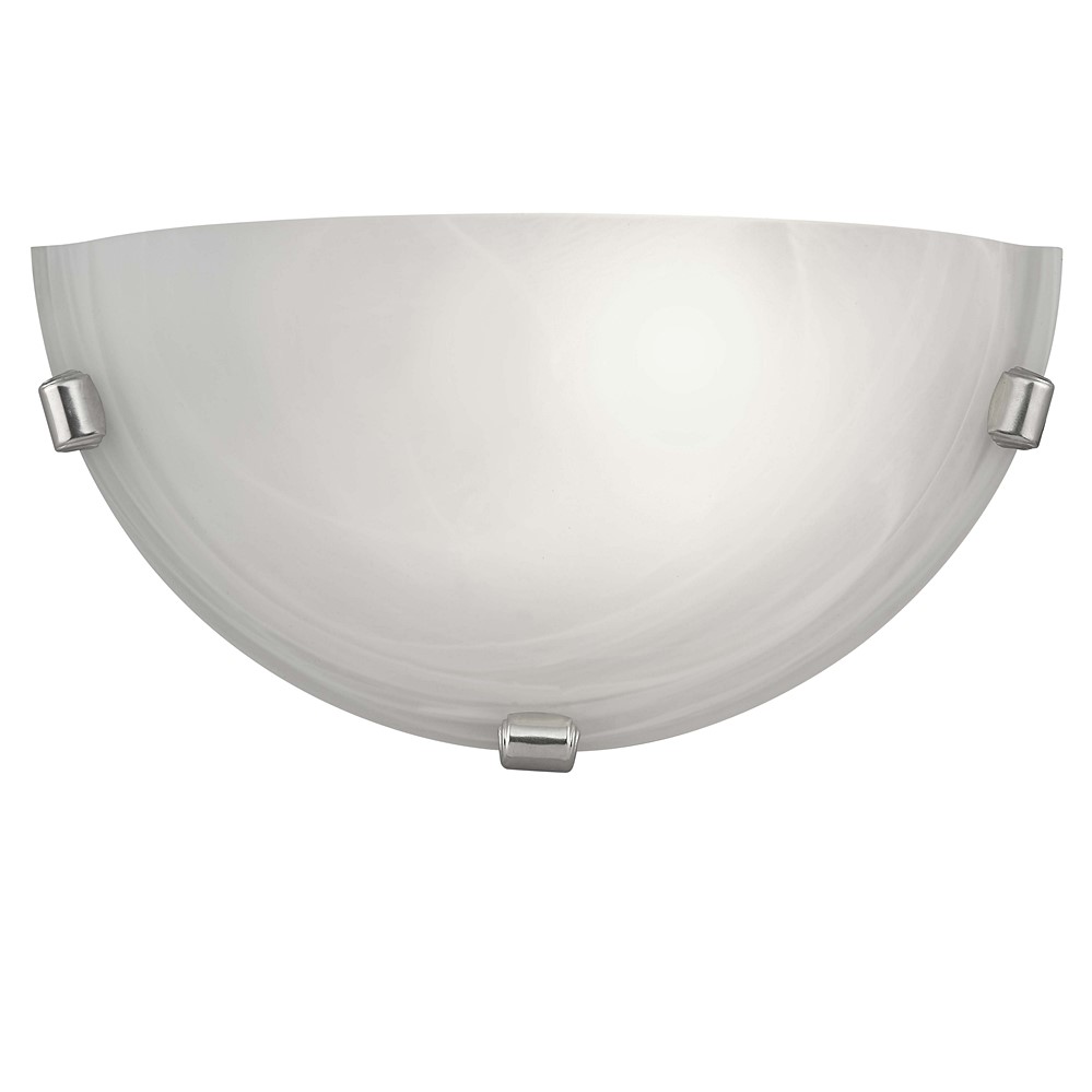 Applique murale brilliant mauritius 60w blanc