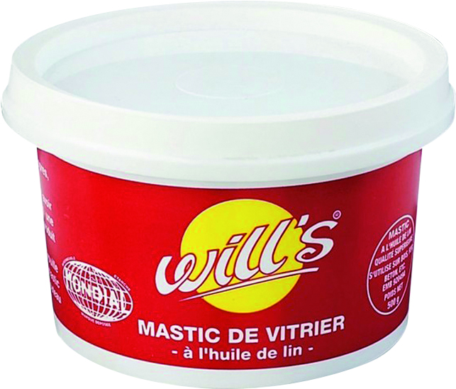 Mastic vitrier mondial 1kg