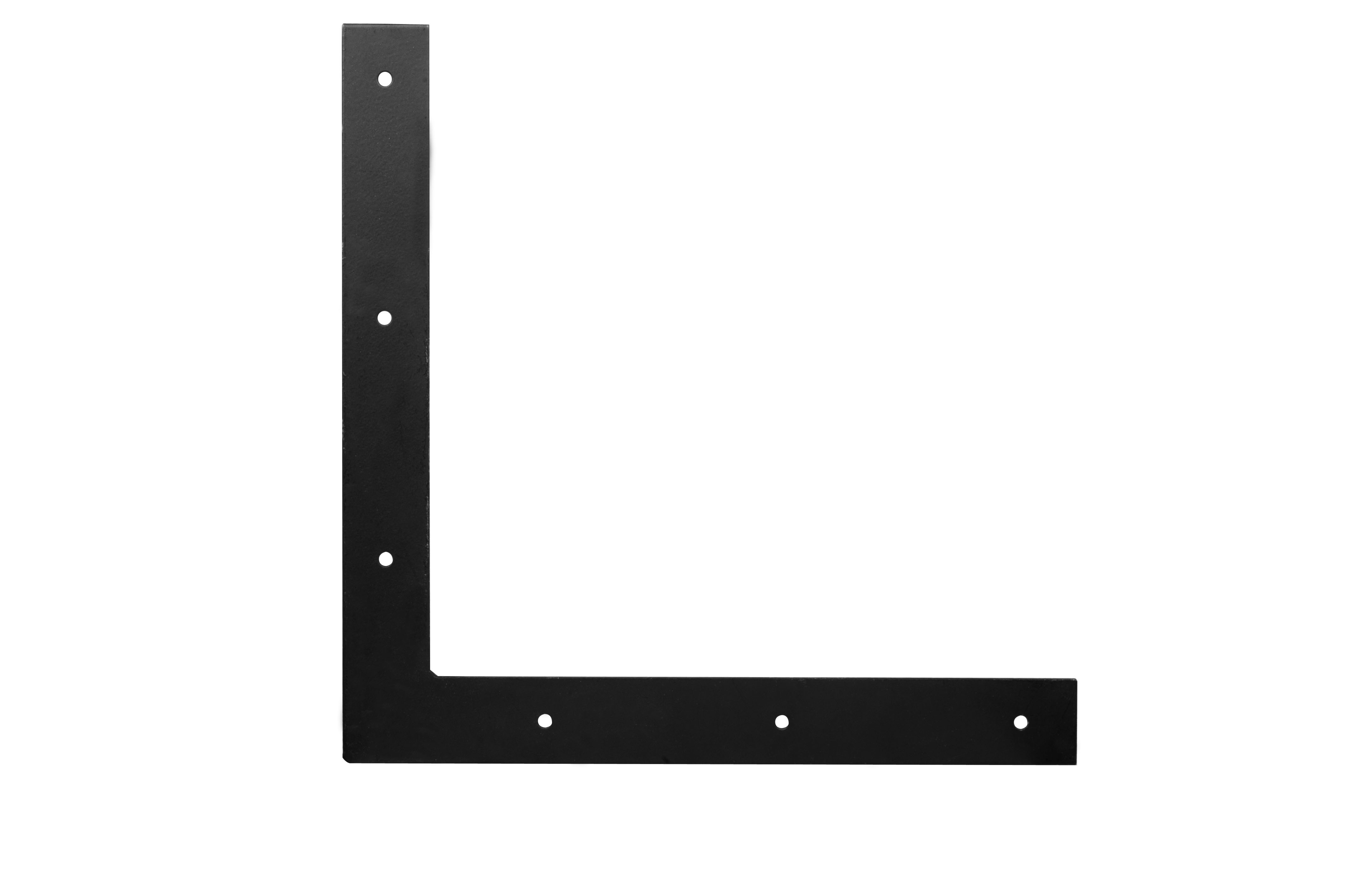 Equerre assemblage 300x300mm acier noir