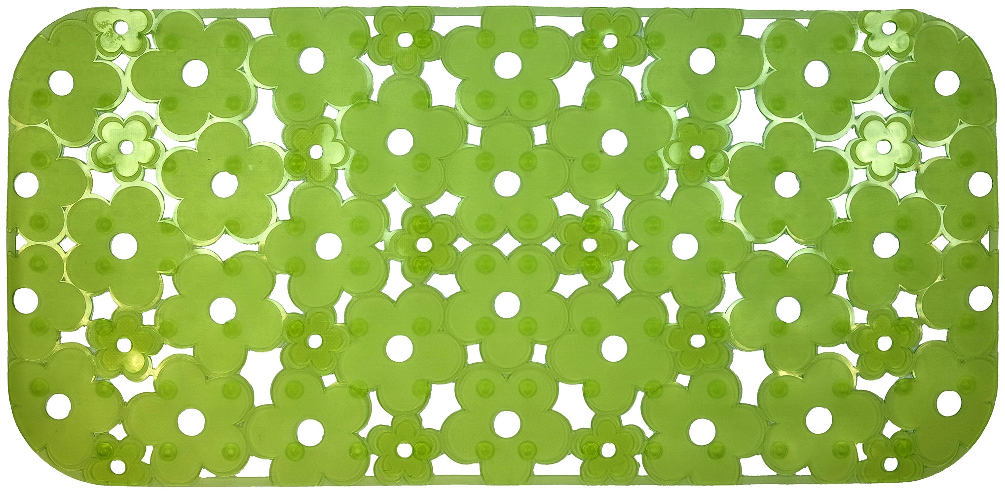 Fond baignoire fleur vert 72x36cm