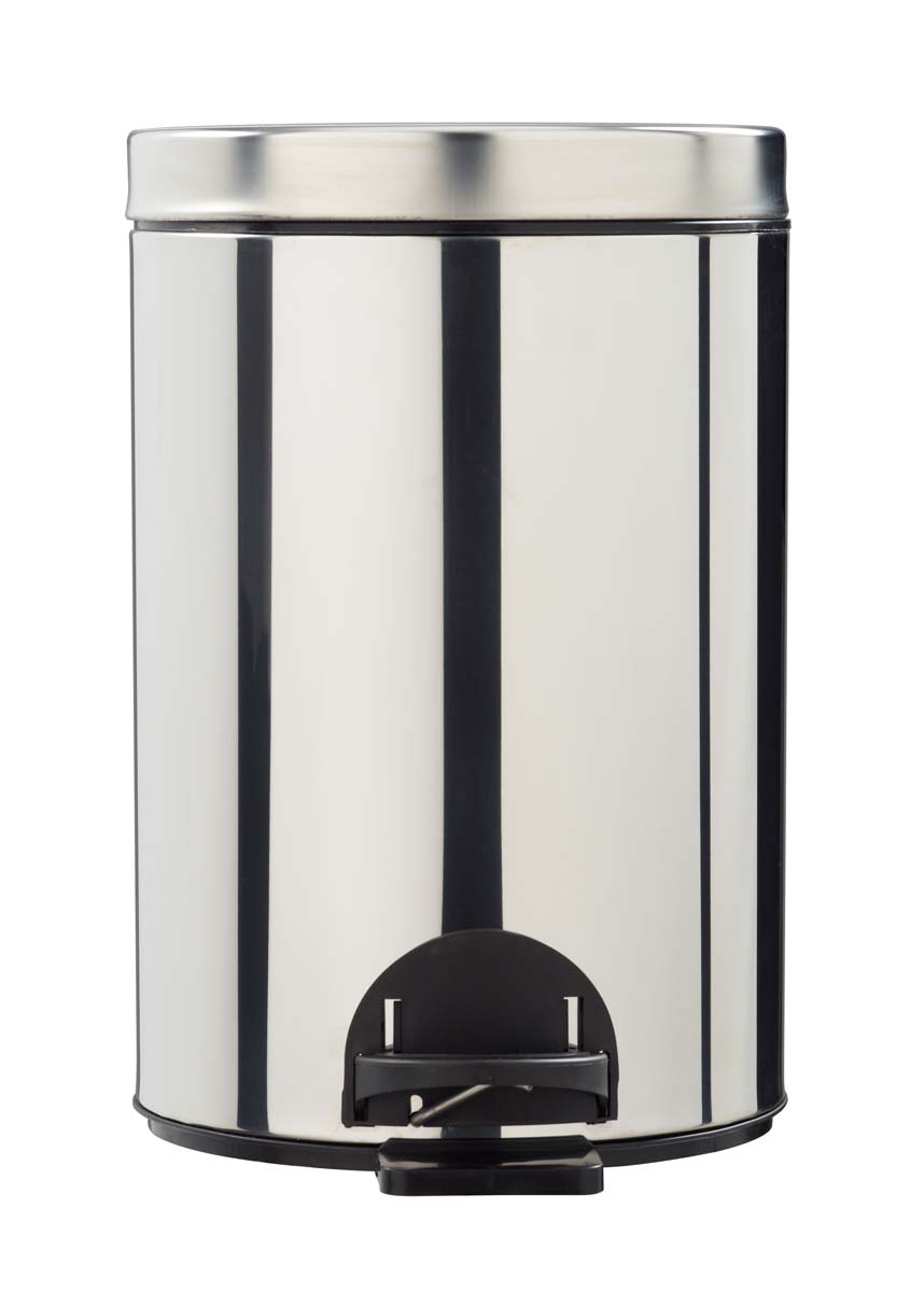 Poubelle elora 14l inox