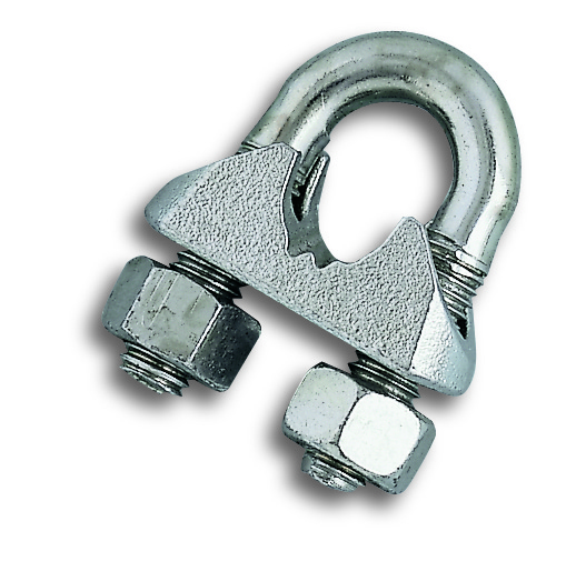 Serre cable etri acier zingué d16mm