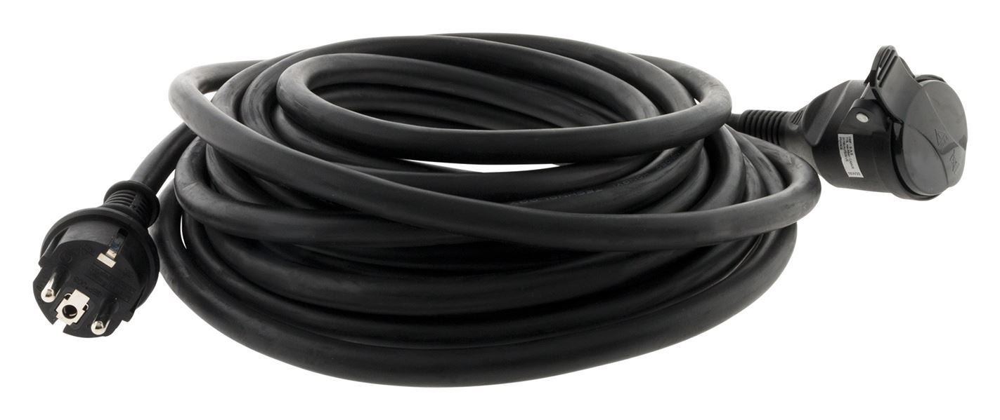 Rallonge électrique de chantier ho7rn-f 16a 3g2,5mm² 10m noir - ZENITECH