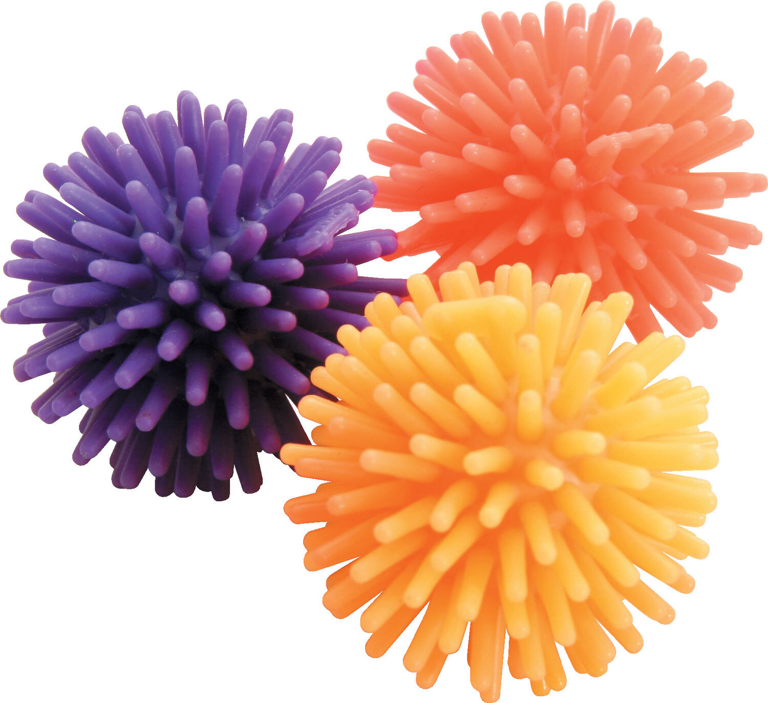 Lot de 3 balles étoiles pour chat 4 cm