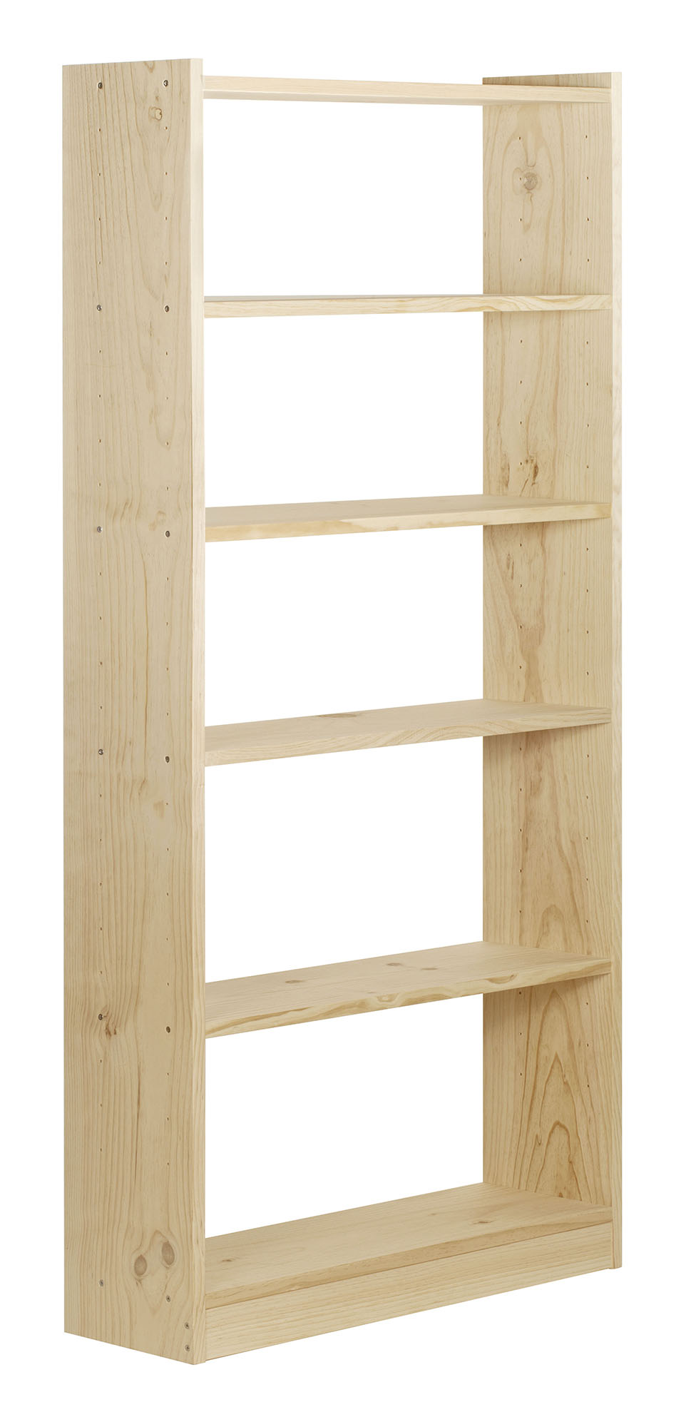 Ètagére bibliothèque en bois de pin