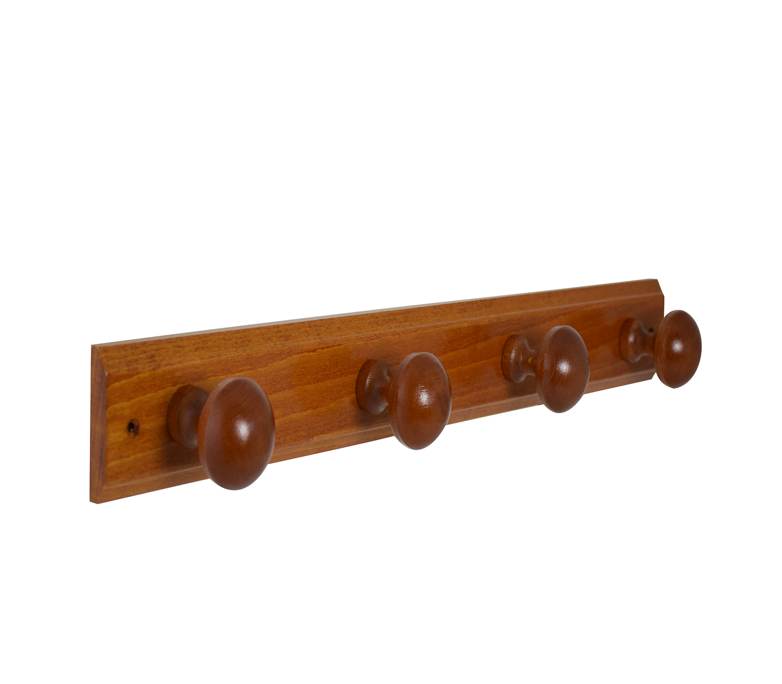 Portemanteau club merisier 4 tetes 