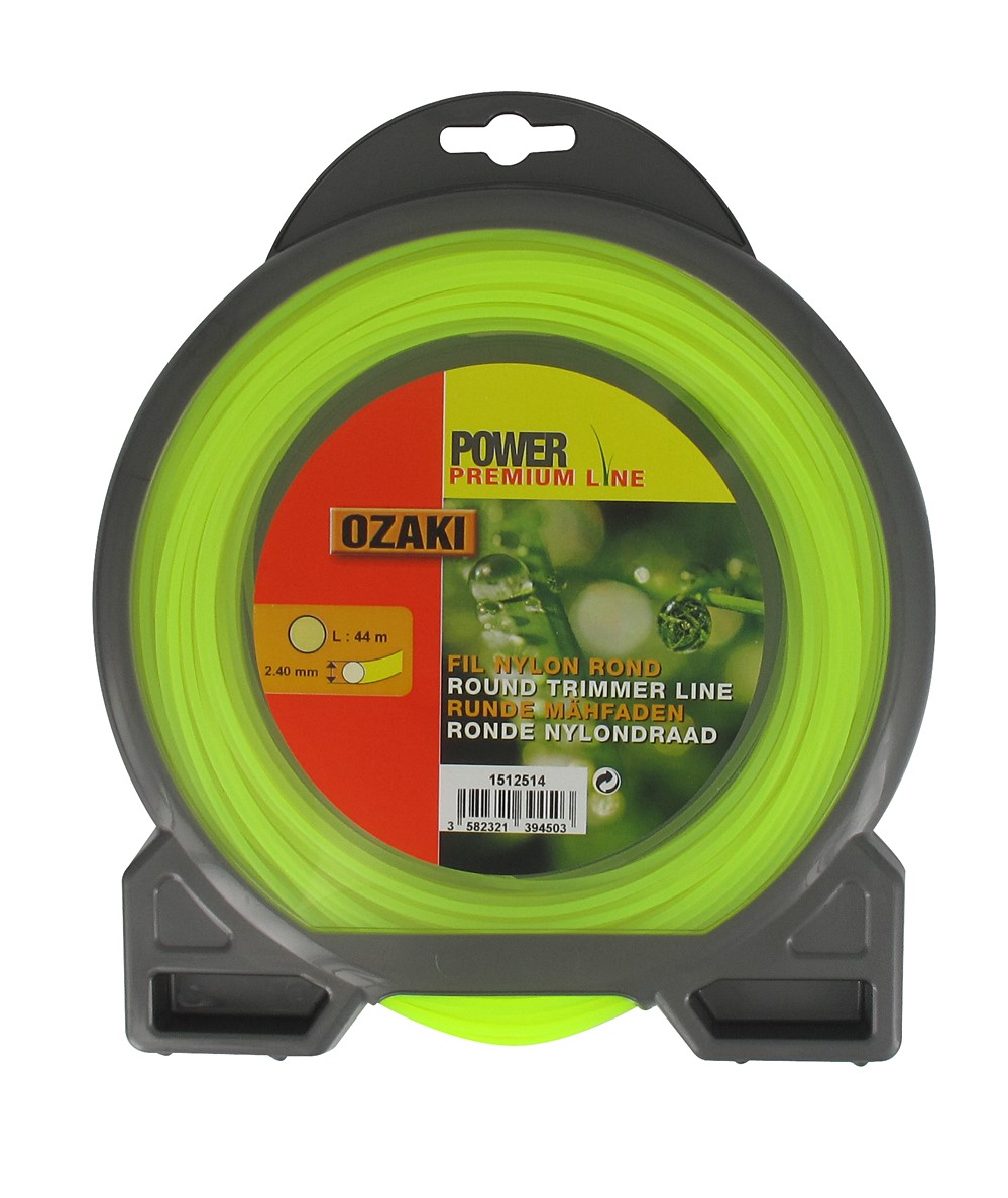 Fil nylon rond 2,4mm - OZAKI