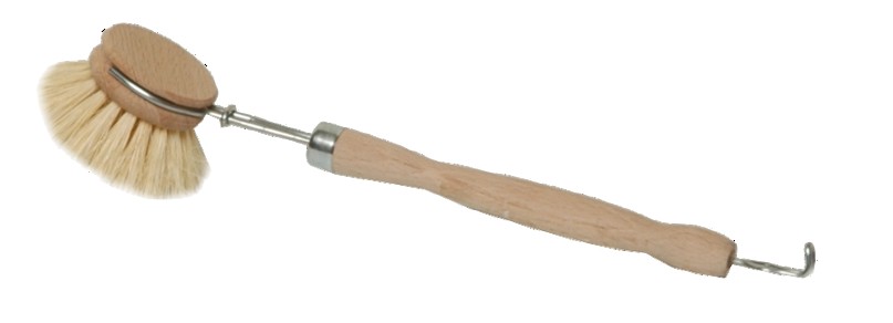 Brosse vaisselle bois rond