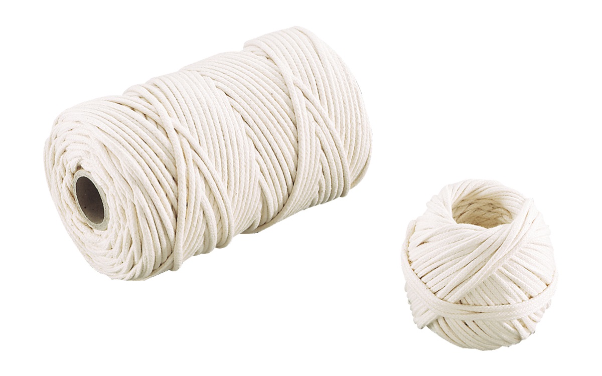 Cordeau coton tresse 3mm/500gr