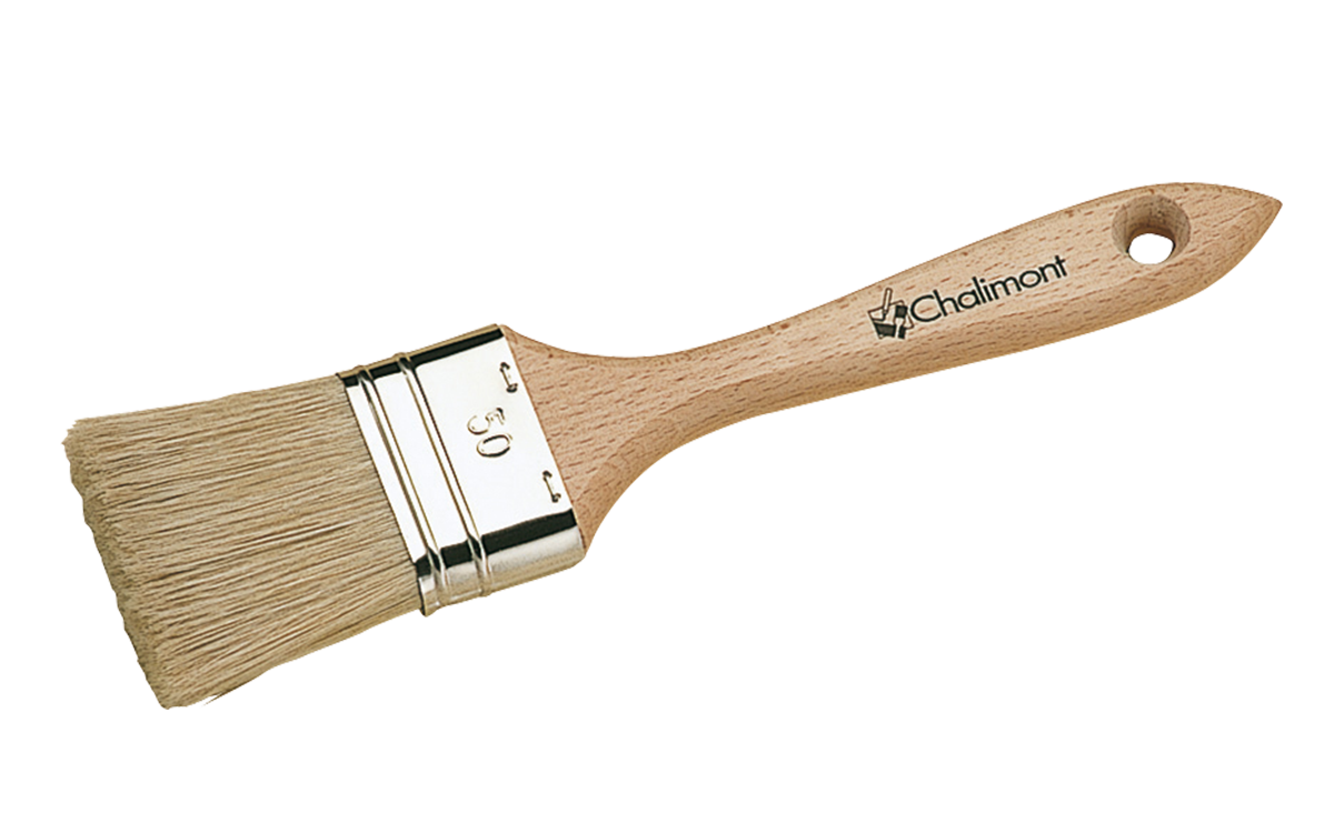 Brosse queue à vernir epaisse 30