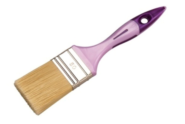 Pinceau bi-matière tte peinture largeur 30 - epais.12
