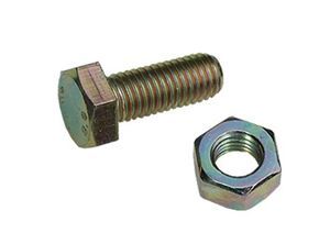 Boulon tête hexagonale ac bichromaté 8.8 6x20 x25