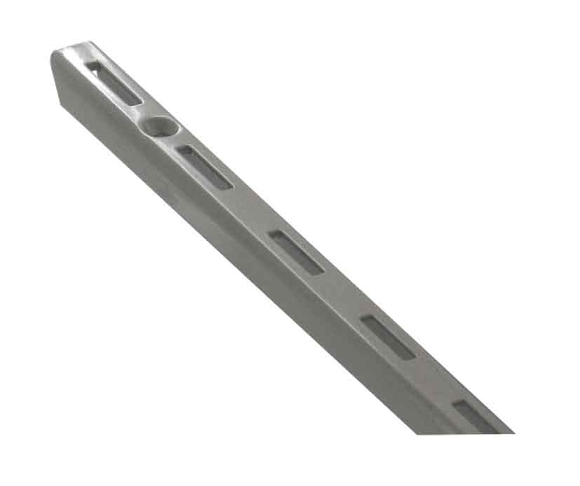 Crémaillère simple grise 1m