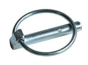 Goupille clips acier zingué 9mm x6
