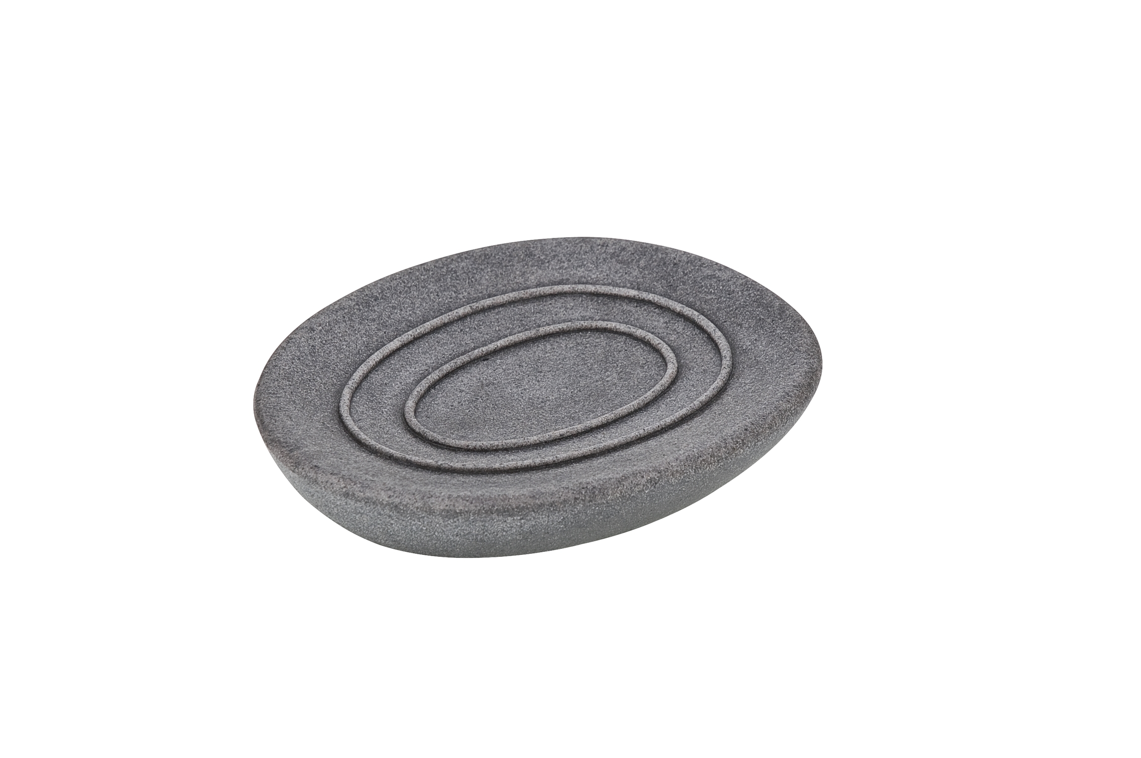 Porte savon pebble stone gris