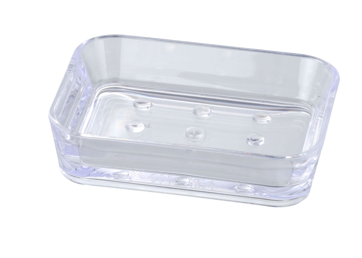 Porte-savon Candy plastique transparent - WENKO