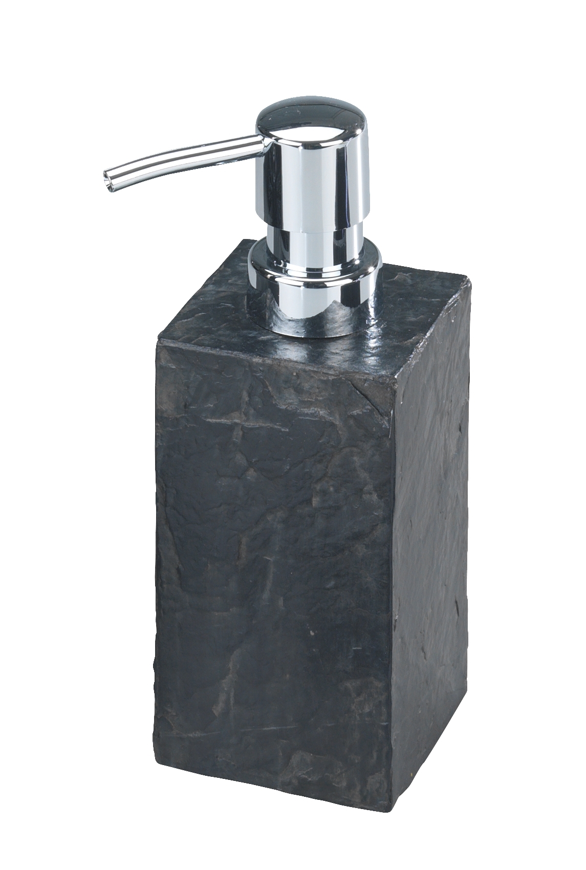 Distributeur de savon Slate Rock polyrésine anthracite - WENKO