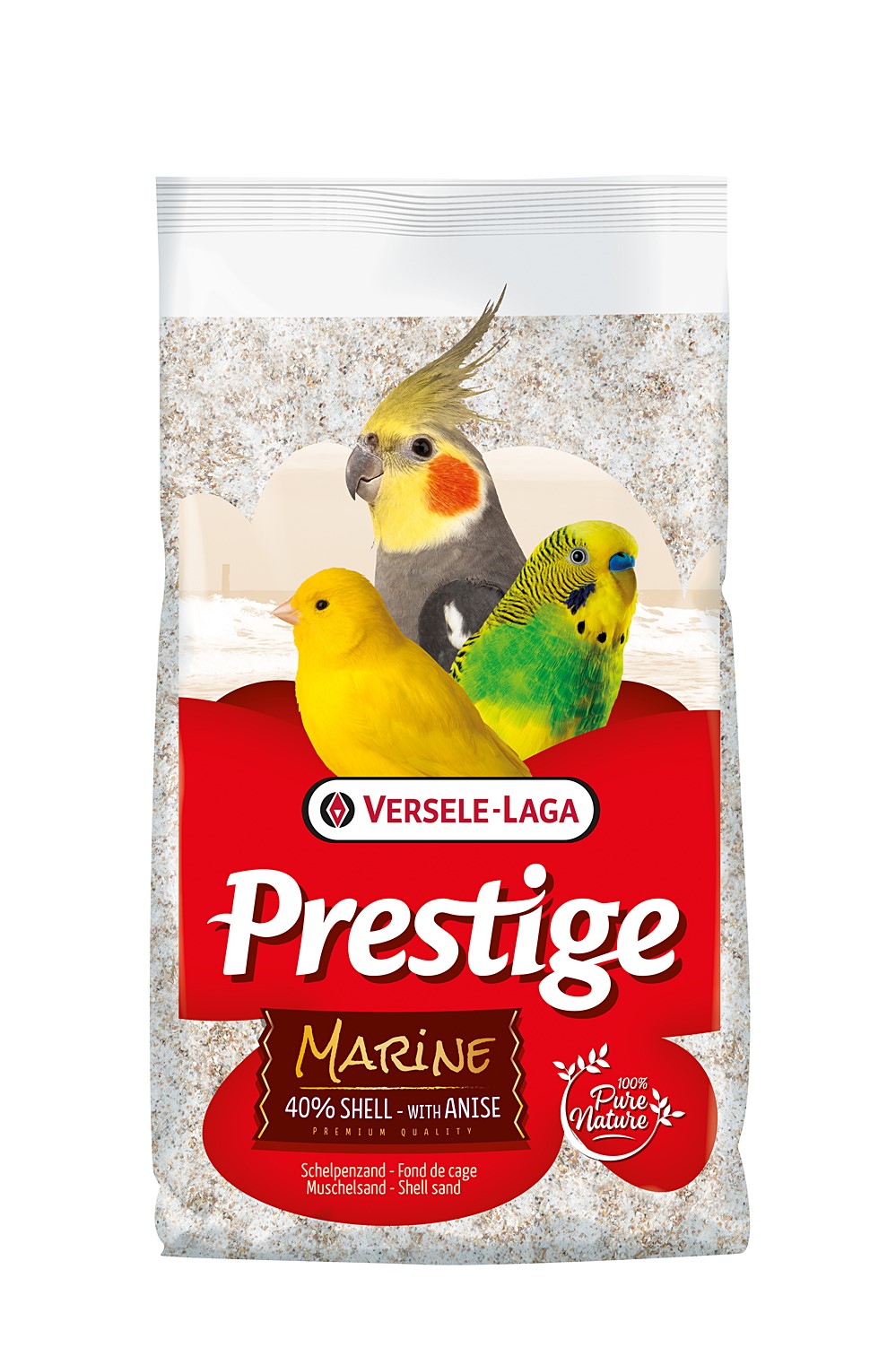 Oiseau prestige fond de cage marine 25kg
