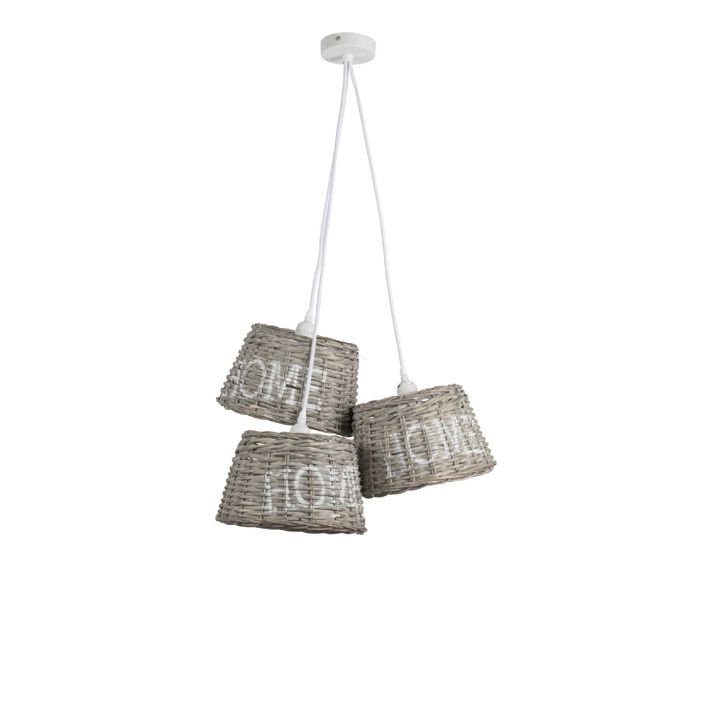 Suspension 3l home blanc/naturel d55 h34