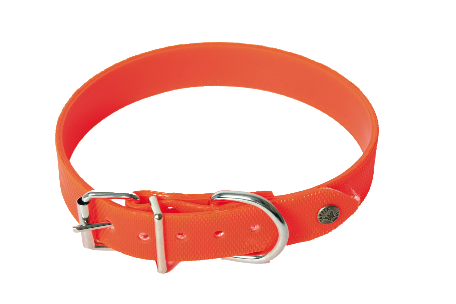 Collier biothane 25-65 orange