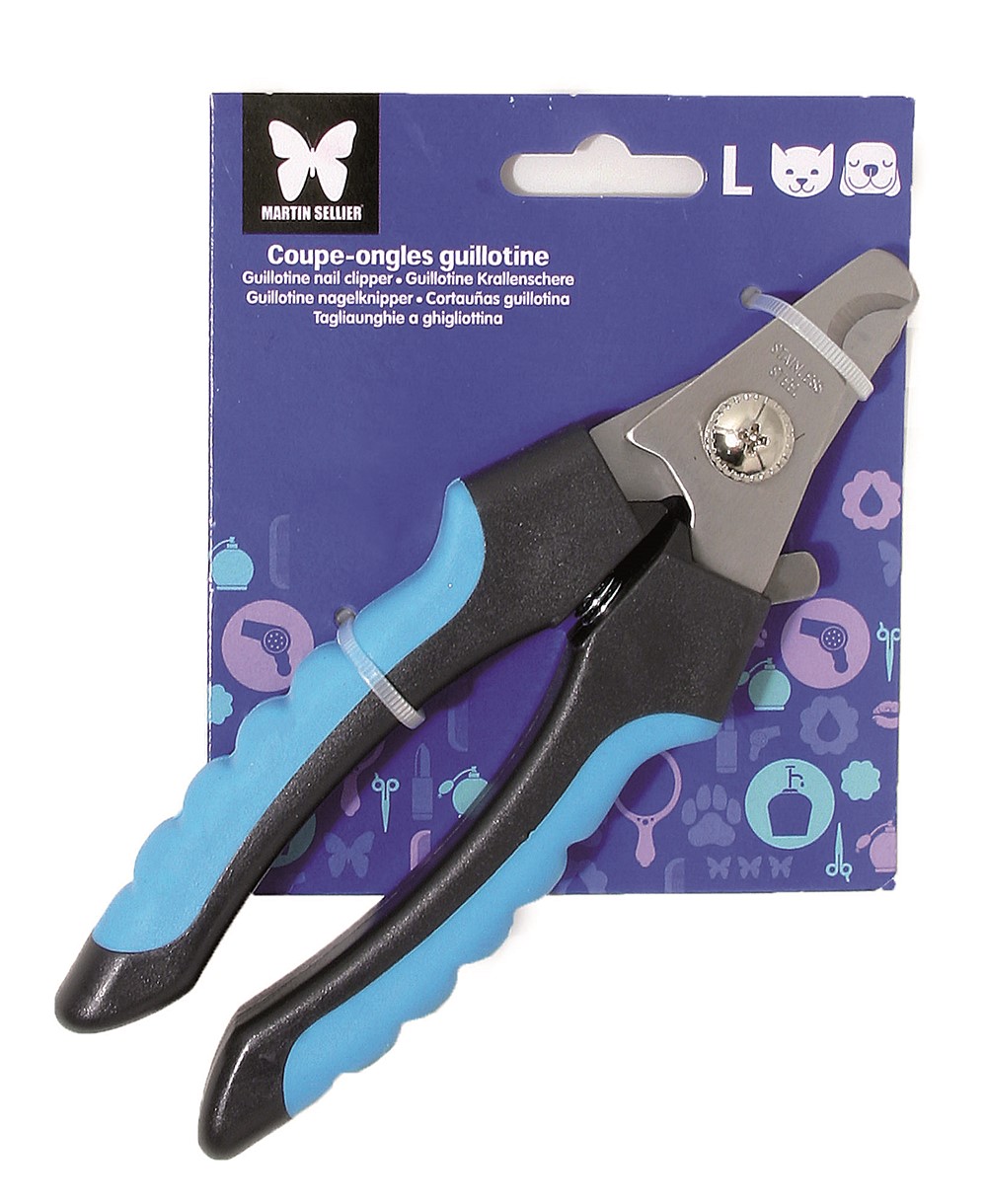 Coupe-ongles guillotine grand modèle pour chiens