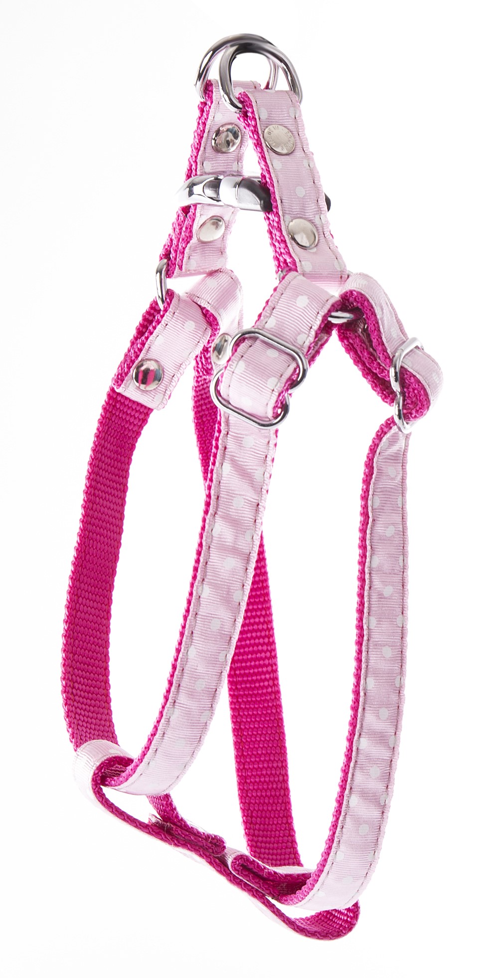 Harnais pois s 15-35/45 rose pastel