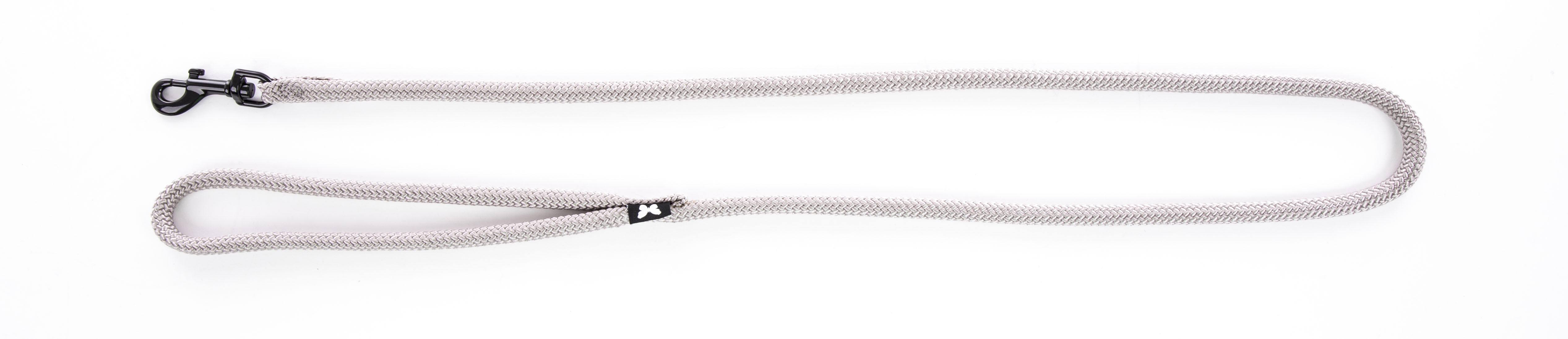 Laisse nylon rond 1m gris