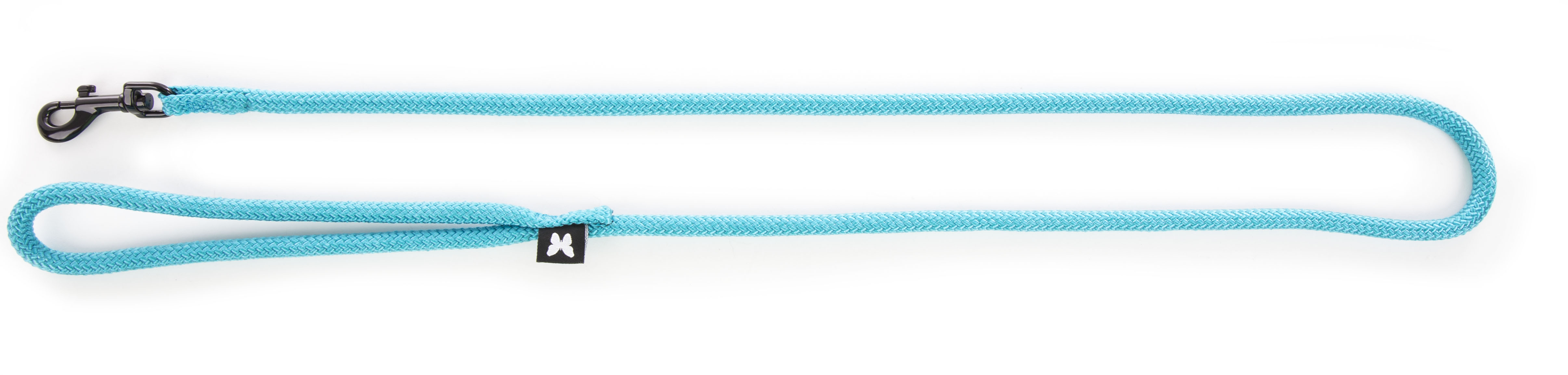 Laisse nylon rond 1m turq