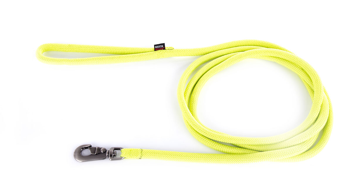 Laisse nylon rond 2m vert