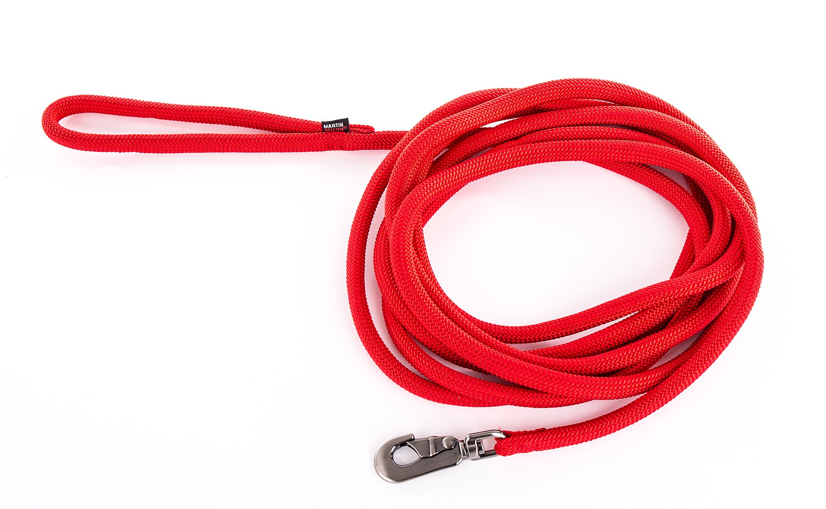 Longe nylon rond 5m rouge