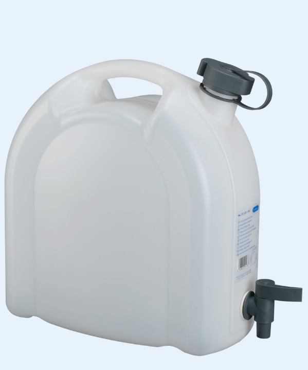 Jerrycan alimentaire-10 l, gerbable-polyethylène-avec alh