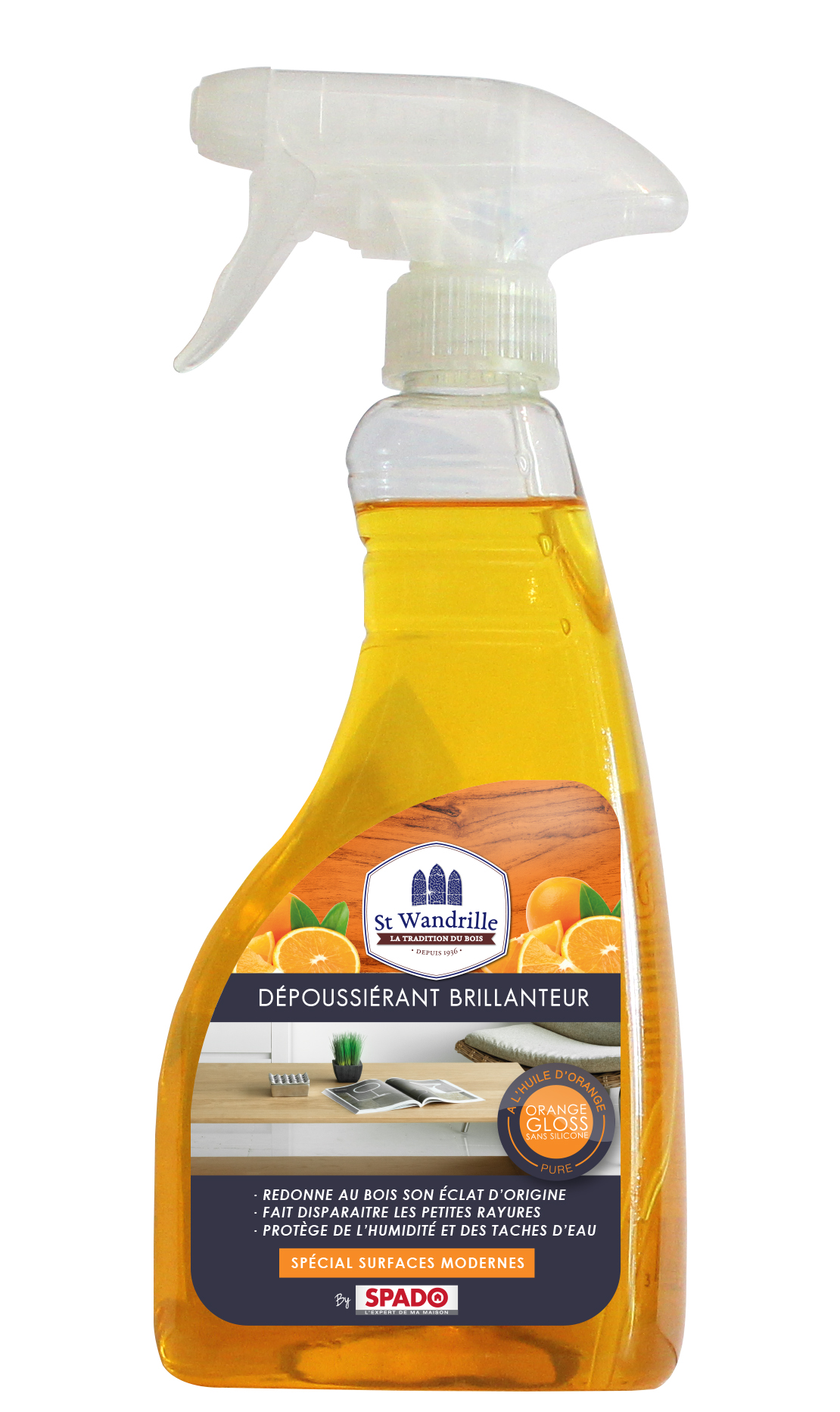 St wandrille dépoussiérant brillanteur 500 ml