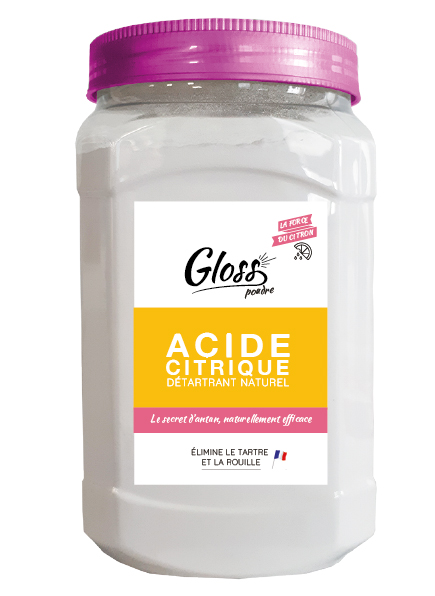 Gloss acide citrique poudre 800 g
