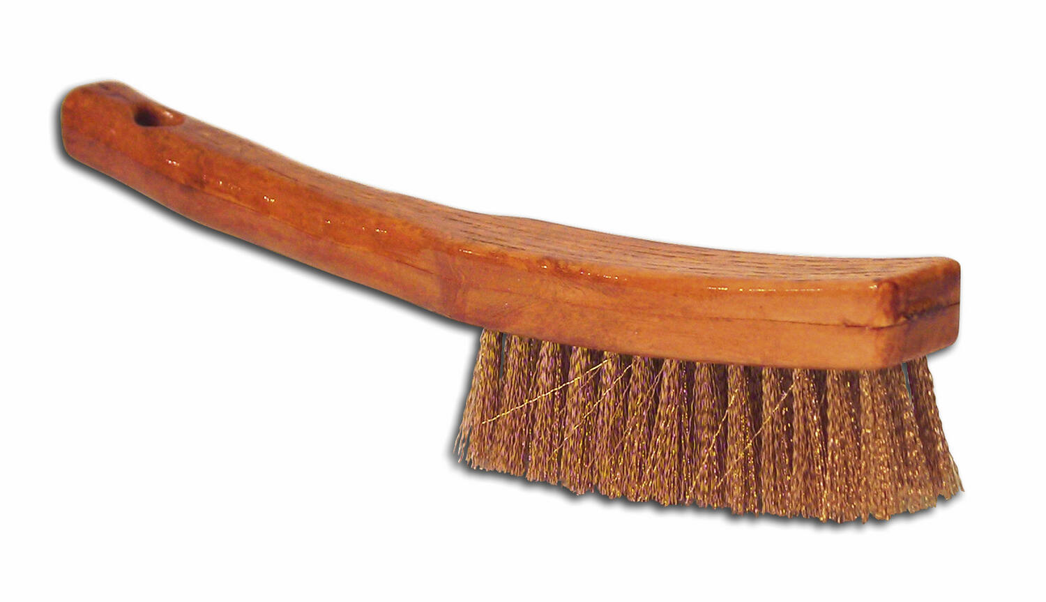 brosse allongée à manche bronze - GERLON