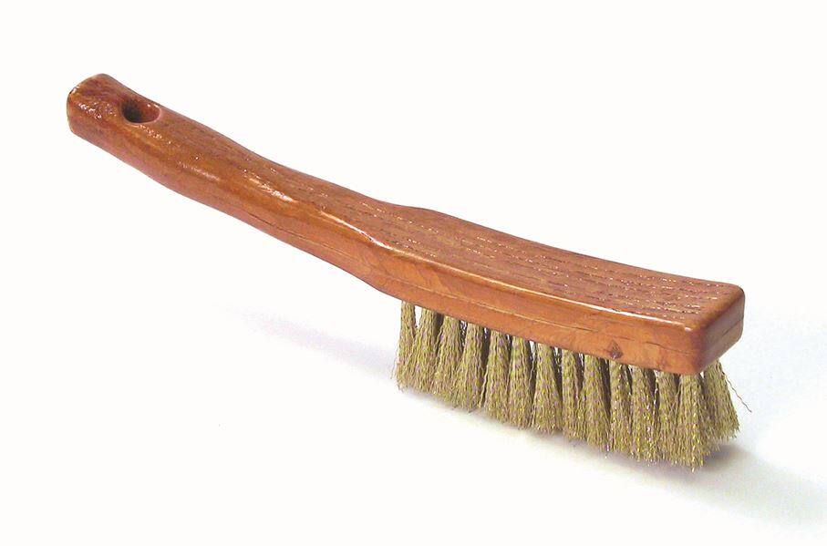 brosse allongée à manche laiton - GERLON