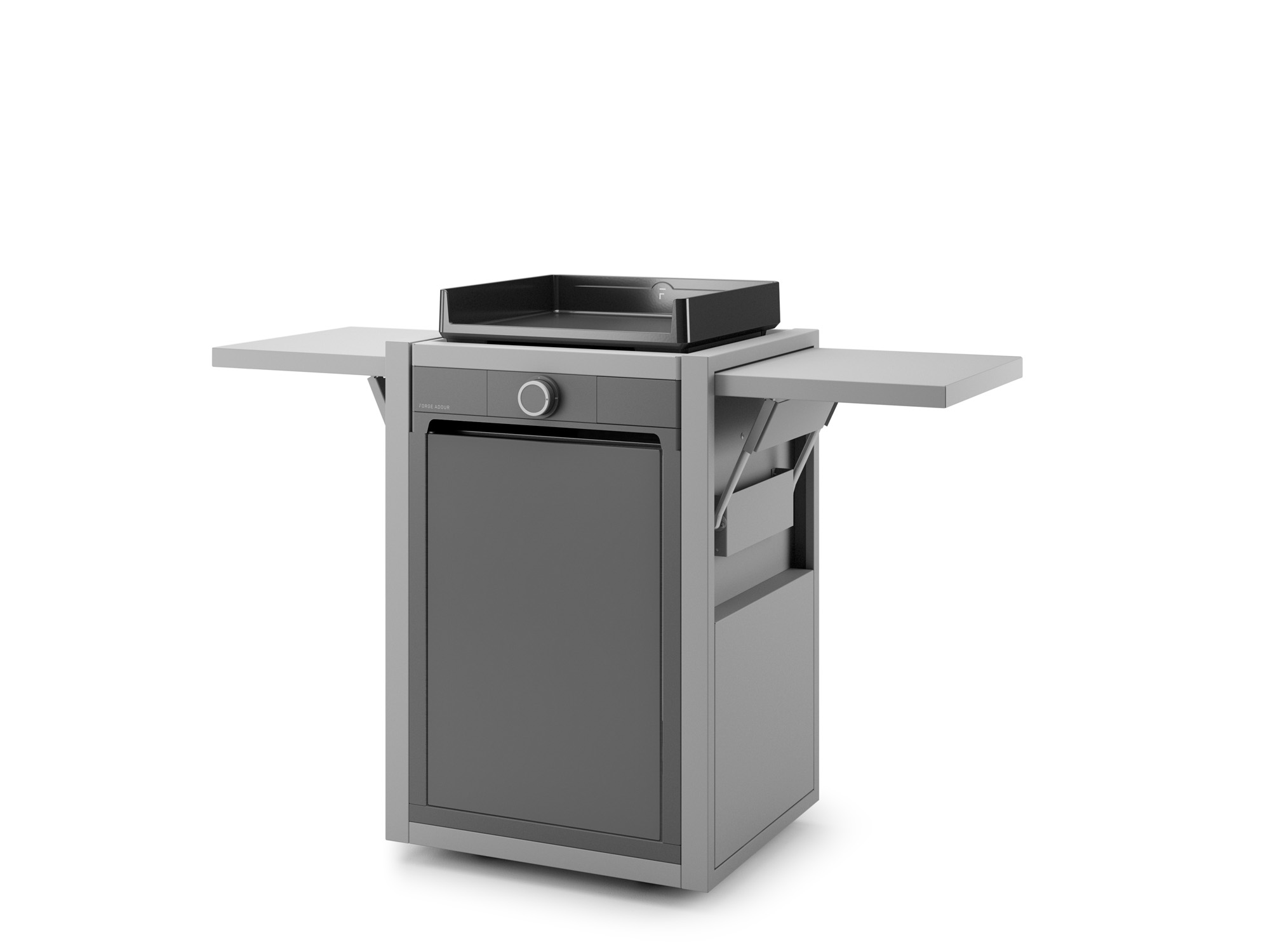 CHARIOT MODERN ACIER FERME 45