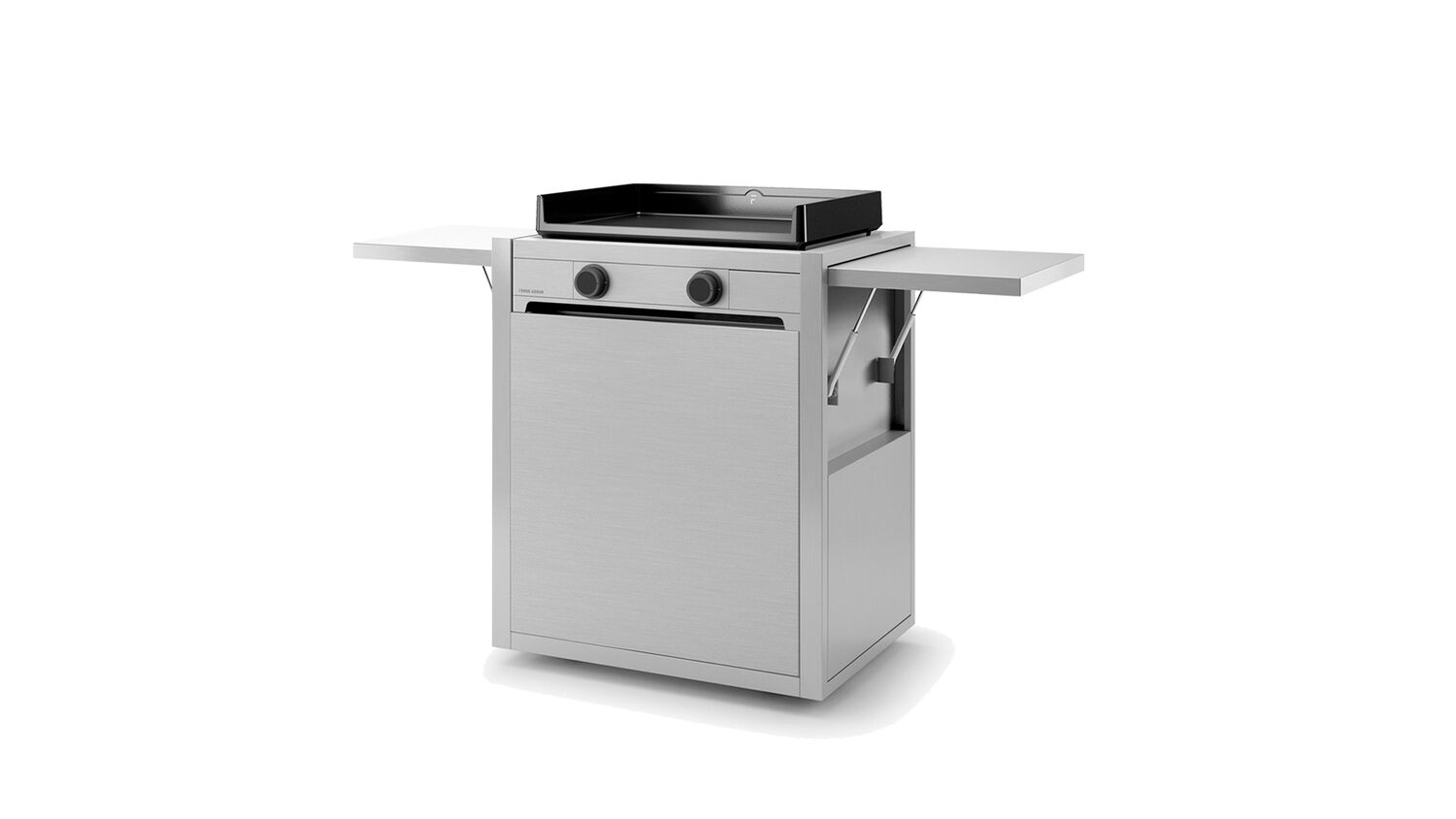 CHARIOT MODERN INOX FERME 60