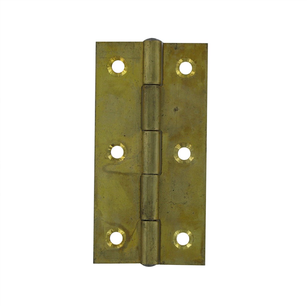 Charnière rectangulaire simple feuille pour porte à visser 