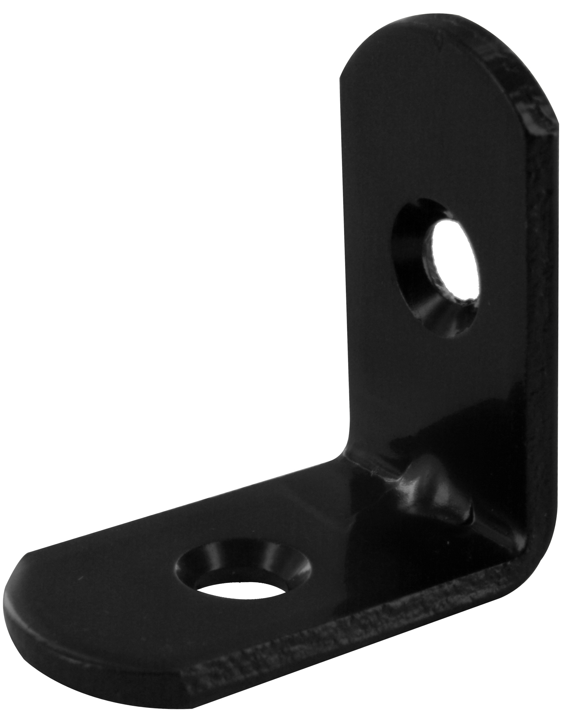 Lot de 4 équerres de chaise à bouts ronds assemblage en applique à visser l25xh25xp15mm - CIME