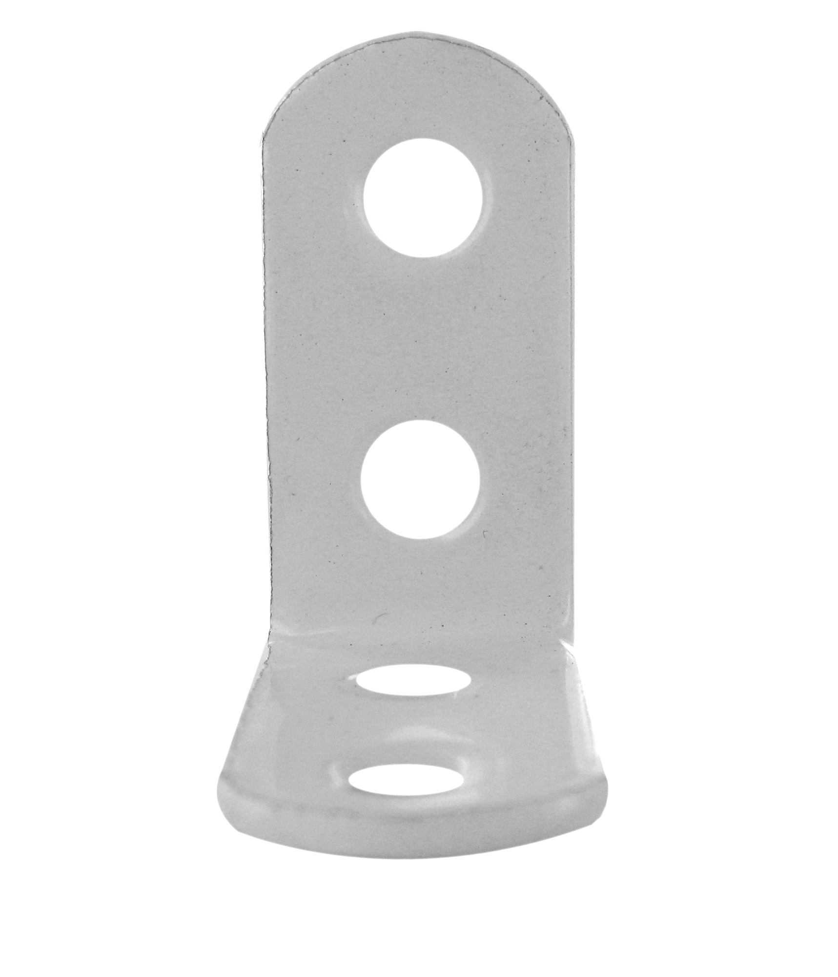 Lot de 4 équerres de chaise à bouts ronds assemblage en applique à visser l30xh30xp15mm - CIME