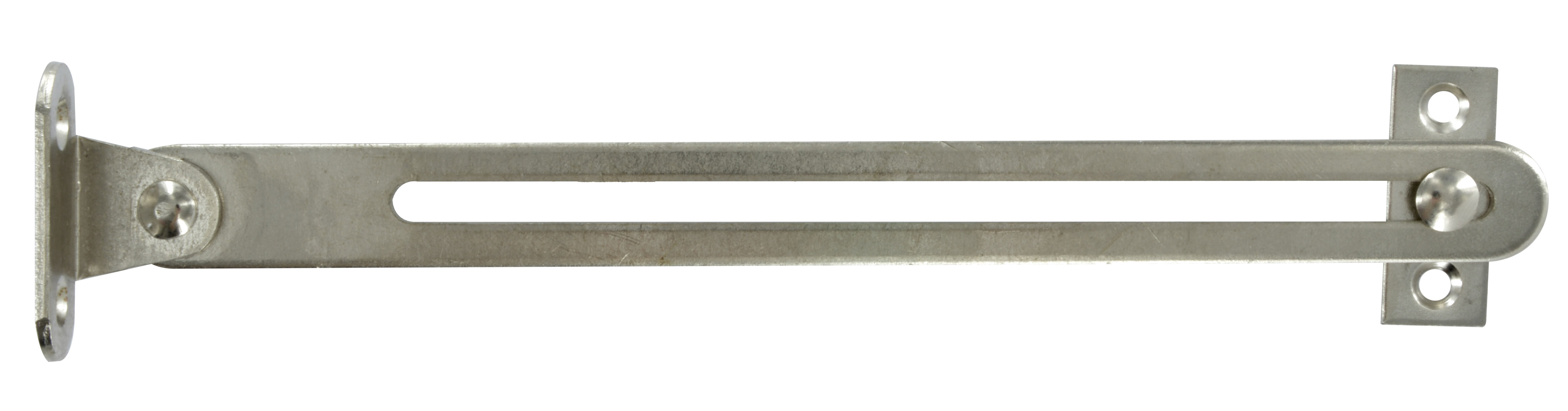Lot de 2 coulisseaux à glissière réversibles droit gauche pour abattant à visser L200mm