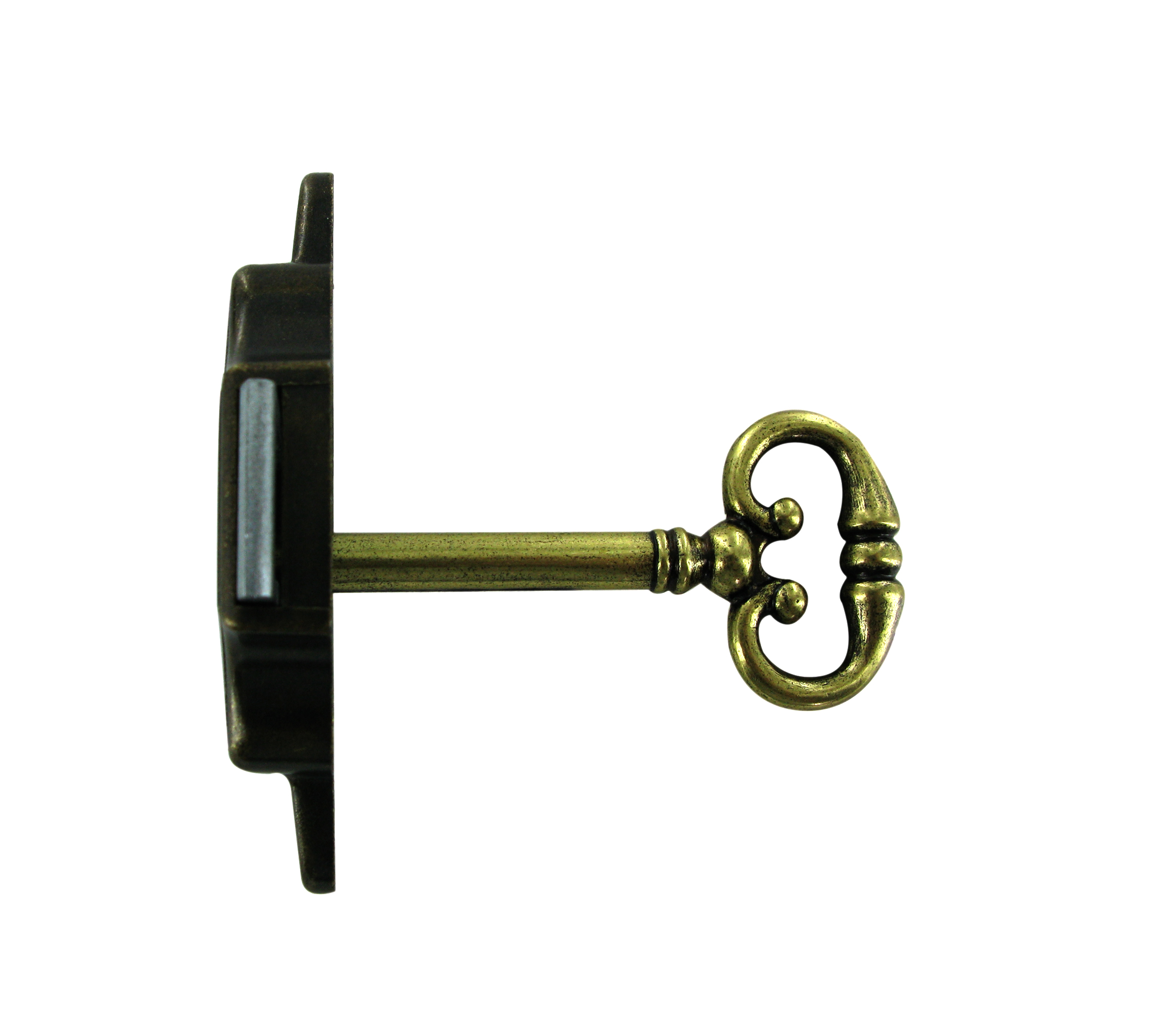 Serrure à visser en applique pour porte gauche fermeture à clé pour porte de meuble