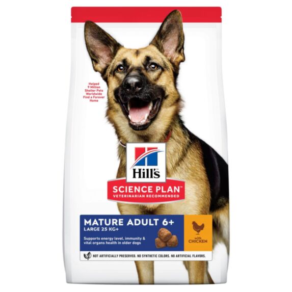 Croquettes chien Mature poulet 18 kg - HILL'S SCIENCE PLAN