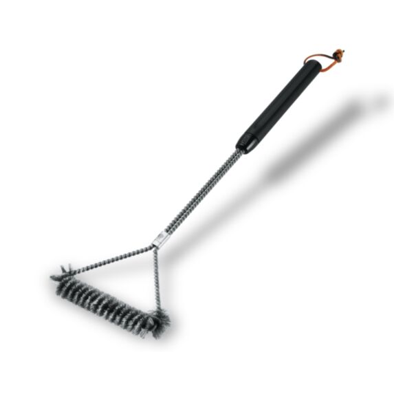 Brosse de nettoyage en T 53 cm poils acier inox - WEBER