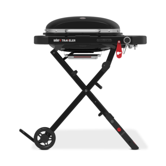 Barbecue gaz Traveler compact acier 3,2kW - WEBER STEPHEN