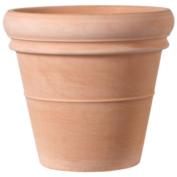 Vaso doppio bordo white 42 cm