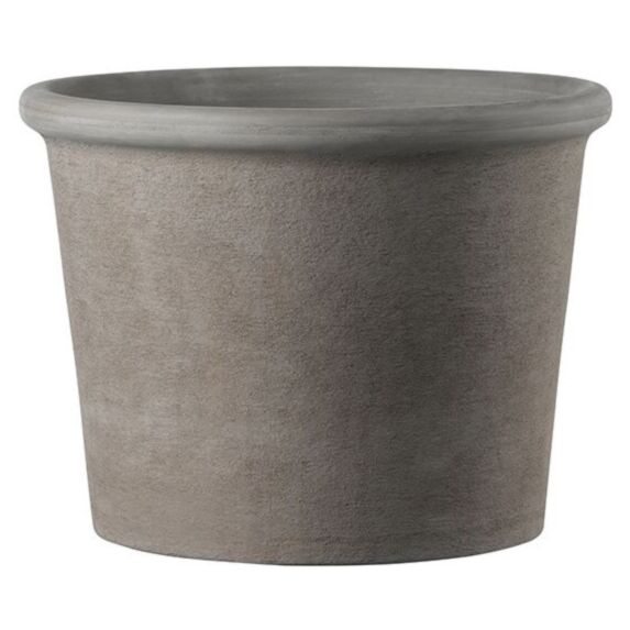 Cilindro Bordato Primitivo Grafite D27,8 H21,7