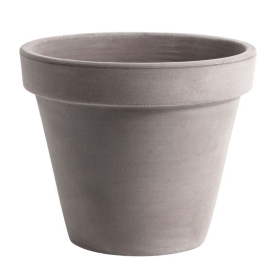 Pot Greige en Terre cuite Ø25cm