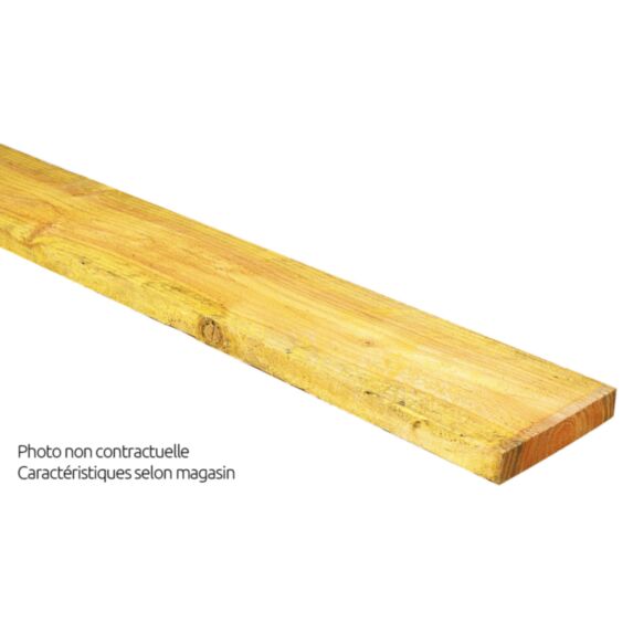 Planche de coffrage 27mm 20x300cm