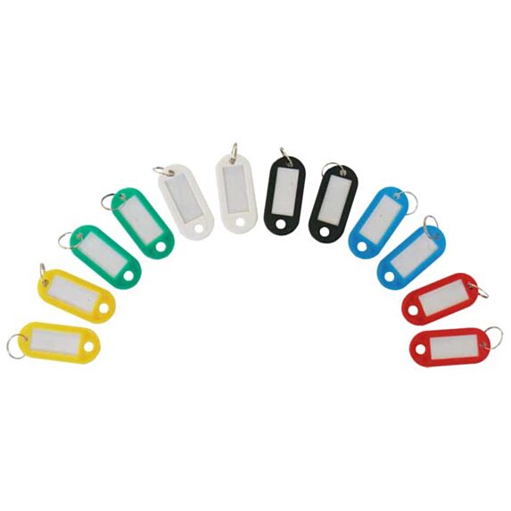 Lot de 12 porte-étiquettes 50 x 22 mm